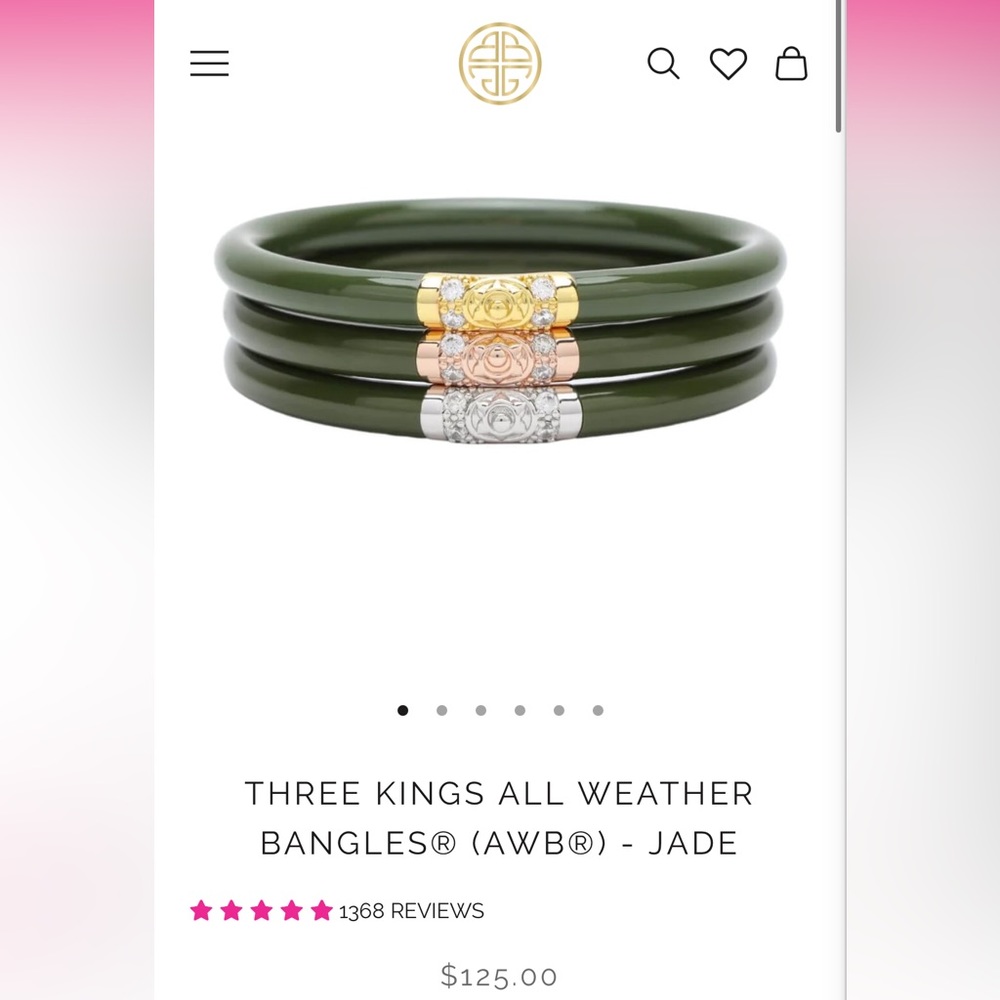 Brand new BuDha Girl Jade Three kings AWB.